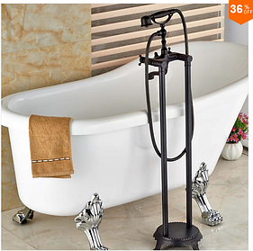 Змішувач  для  ванни  темний