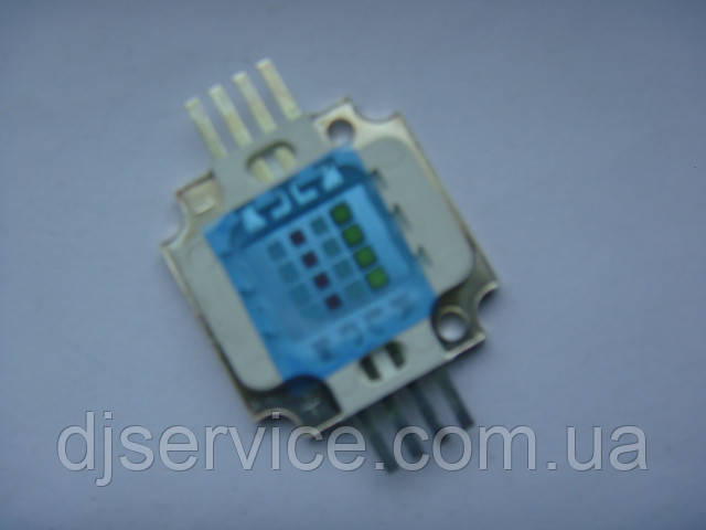 LED діод 30w RGBW (квадратний) RGBW, фото 1