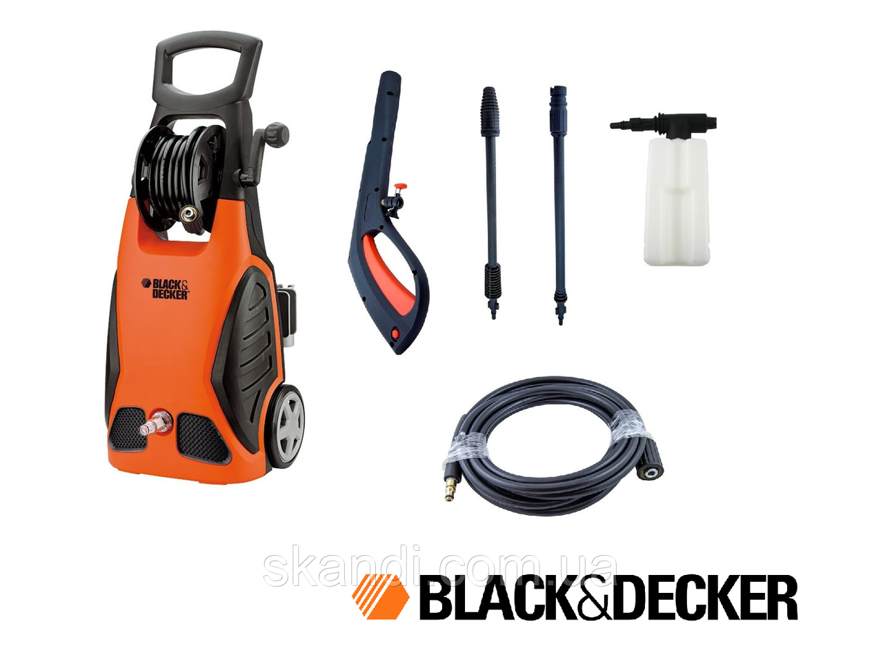 Мийка високого тиску Black & Decker 130бар/370 л Оригінал