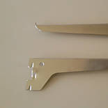 Тримач для рушників на рейку хром 30 см., фото 4