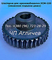 Шестерня підйому діжі для збивальної машини КСМ-100; шестерня на кремозбивалку КСМ-100