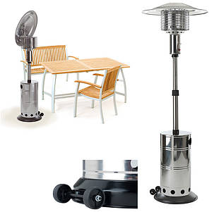 Вуличний газовий обігрівач 10 кВт, фото 2