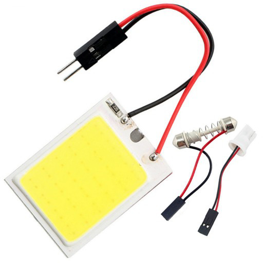Лампа 12V LED COB для освещения салона автомобиля (цоколя W5W / T10 ...