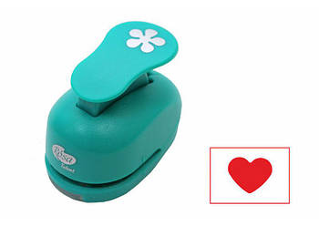 Діркопробивач Rosa Talent фігурне вирубування 1,6 см Серце 880504