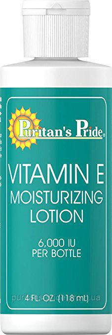 Puritan's Pride Vitamin E Moisturizing Lotion 6,000 IU 4 oz