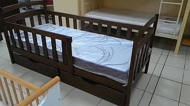 Ліжко дерев'яне "Каріна Люкс" (одноярусна) АНРК, фото 2