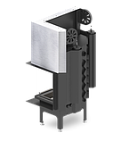 КАМІННА ТОПКА HITZE ALBERO AL9LG.H правобічна з гільйотиною, фото 3