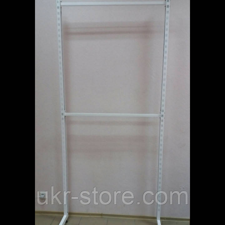 Стійка для одягу пристінна біла, фото 1