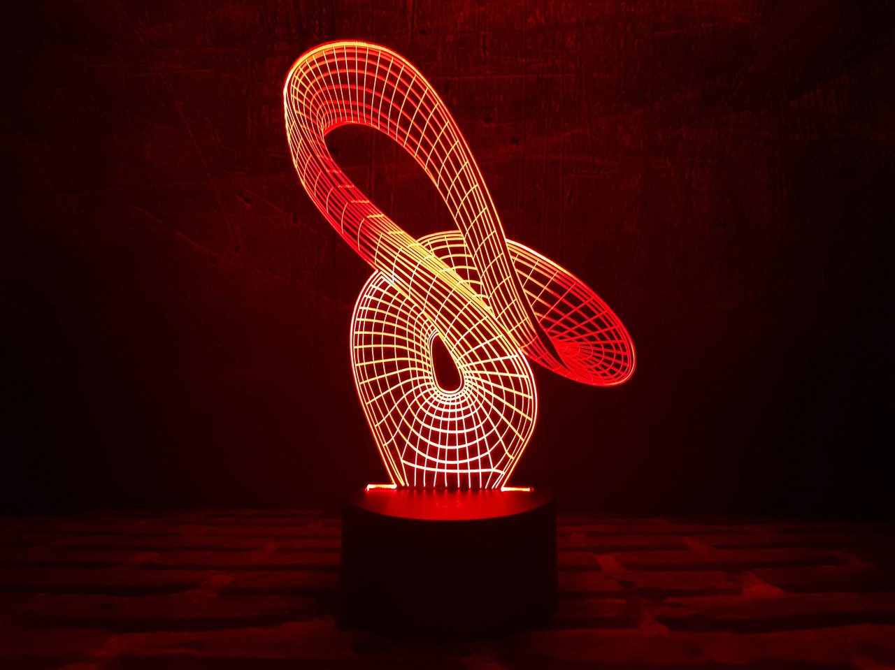 3D нічник "Лента Мебіуса 2" 3DTOYSLAMP, фото 1