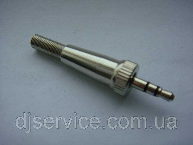 Разьем 3.5 мм мініджек lock з різьбленням, гайка для Sennheiser ME2, ME3, Sony
