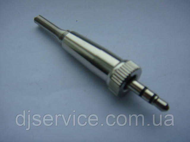Разьем 3.5mm мініджек lock з різьбленням, гайка для Sennheiser ME2, ME3, Sony
