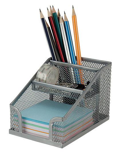 Підставка канцелярська метал сітка Axent 100x143x100мм 2118*_Черный, фото 1