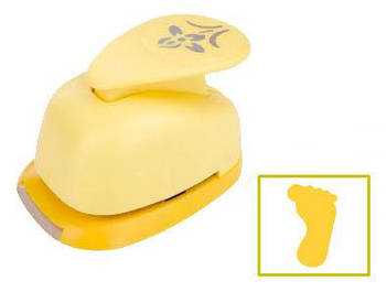 Дирокол фігурний Dalprint вирубка 2,5см Стопа JCDZ-110-005