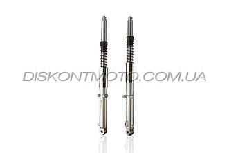 Вилка передня на мопед Delta (шток 25мм, L-640мм) амортизатори Дельта "LIPAI"