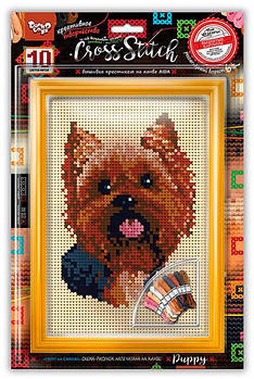 Набір для творчості DankoToys DT VKB-01-03 вишивка хрестиком на канві