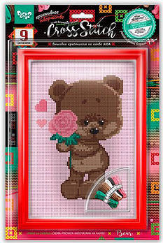 Набір для творчості DankoToys DT VKB-01-06 вишивка хрестиком на канві