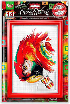 Набір для творчості DankoToys DT VKB-01-14 вишивка хрестиком на канві