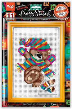 Набір для творчості DankoToys DT VKB-01-11 вишивка хрестиком на канві