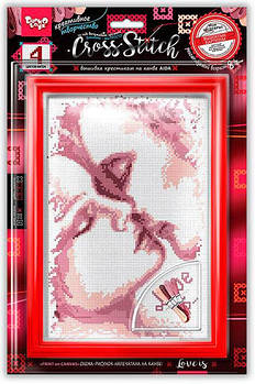 Набір для творчості DankoToys DT VKB-01-12 вишивка хрестиком на канві