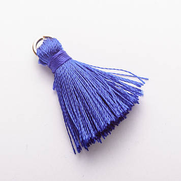 Заготівля для рукоділля Кисть Міні з кільцем "шовк" Lсм d-5мм ціна за 1 шт.