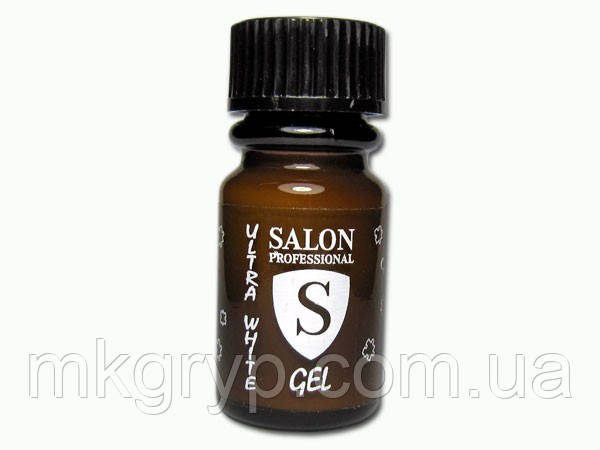 Гель Salon Professional Ultra White - білий,15мл.