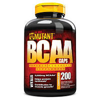 Mutant BCAA Caps, 200 капсул
