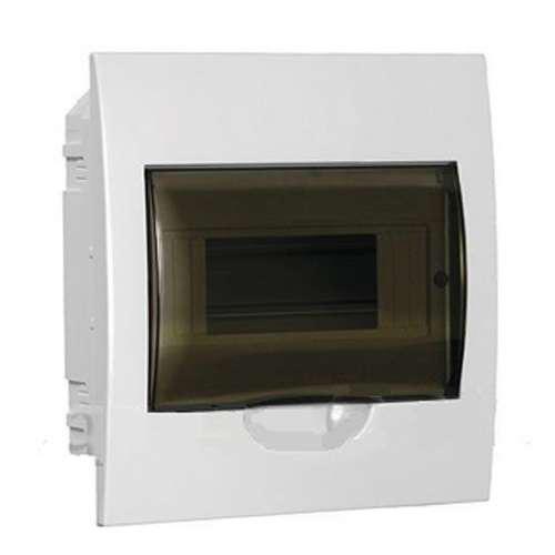 Корпус пласт. ЩРВ-П-8 мод. 1ряд вбудувавши. 222х208х92 IP41, фото 1