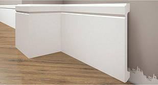 Плінтус під фарбування з дюрополімер Елегант LPC - 30 (2м. п.)