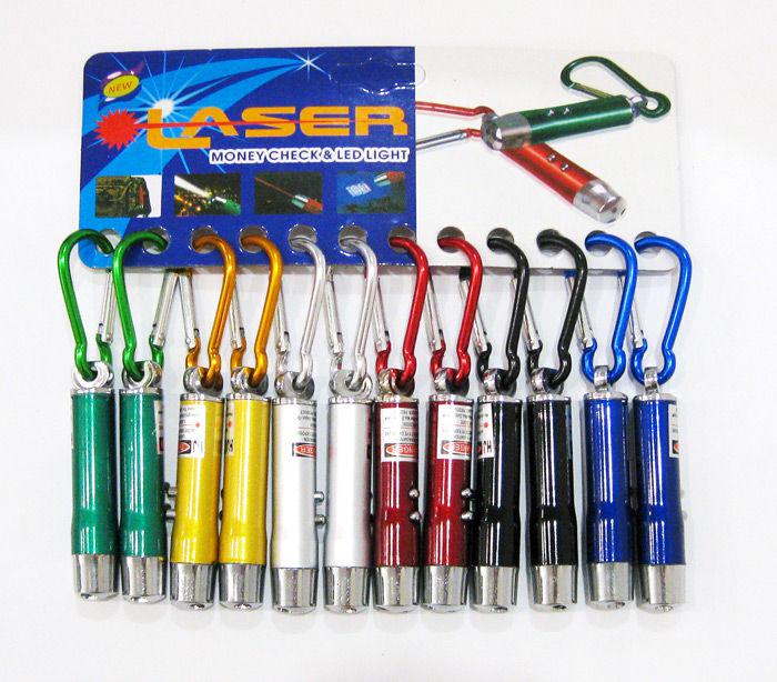 Брелок Laser and Led Light Camis з ліхтариком та лазерн. указкою 4078-2/805/2008108/154-1, фото 1