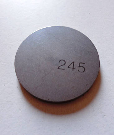 Купить Шайба регулировочная клапанов CK, Джили СК, MK, Джили МК 2.45mm ...