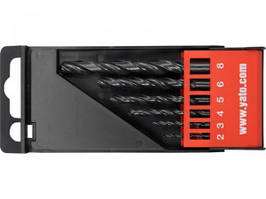 Набір свердел для металу 2-8 мм YATO, 6 шт.