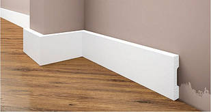 Плінтус під фарбування з дюрополімер Елегант LPC - 32 (2м. п.)