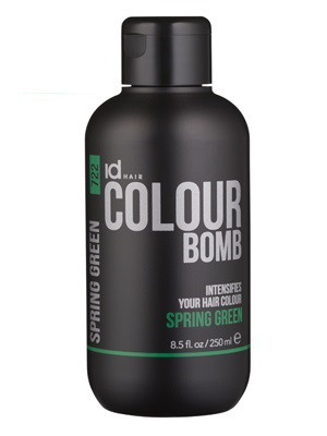 Тонуючий бальзам для волосся зелений IdHair Colour Bomb Spring Green № 722