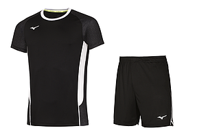 Комплект волейбольної форми Mizuno Premium High-Kyu Tee / Short V2EA7002-09 / V2EB7001-09, фото 1