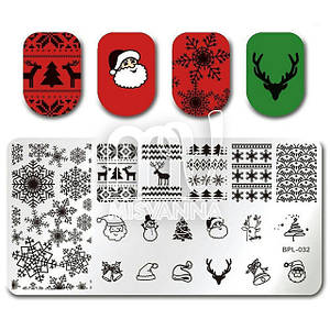 Пластина (диск) для стемпинга, BPL-032