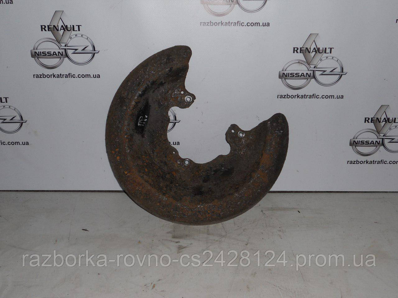 Защита Заднего Тормозного Диска Правая на Renault Master, Opel Movano ...