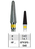 HF079SFE-040 Фреза твердосплавная зуботехническая