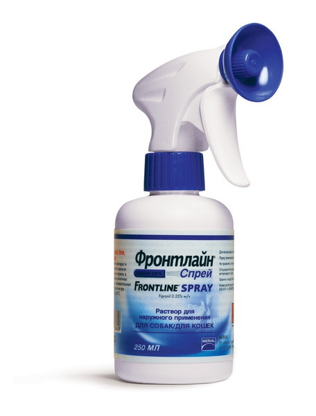 Фронтлайн Спрей Frontline Spray від бліх та кліщів для собак вагою більше 12 кг, 250 мл, фото 1