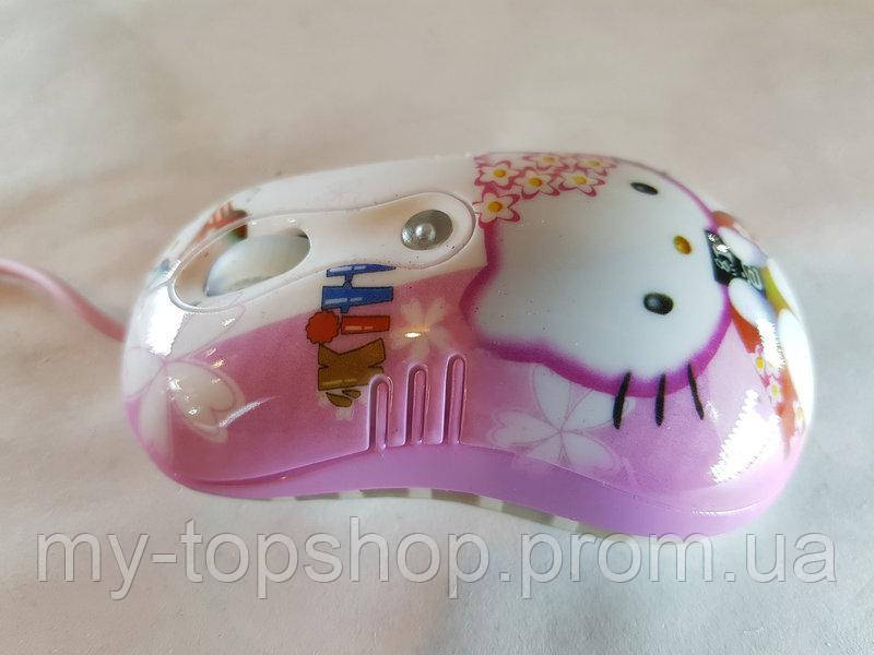 Мышь компьютерная проводная для детей Hello Kitty - фото 5 - id-p647472458