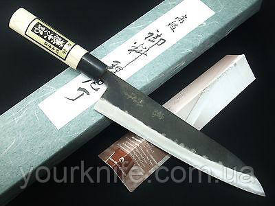 Купити ніж кухонний японський Tojiro Shirogami Gyuto 240 мм F-695