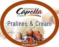 Ароматизатор Capella Pralines & Cream (Пралине и крем)