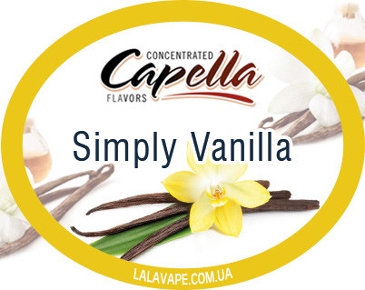 Ароматизатор Capella Simply Vanilla (Ваніль)