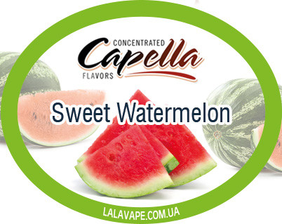 Ароматизатор Capella Sweet Watermelon (Солодкий Кавун)