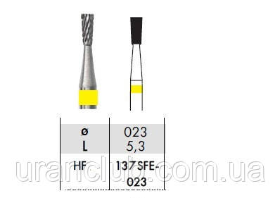 Фреза твердосплавна зуботехнічна HF137SFE-023