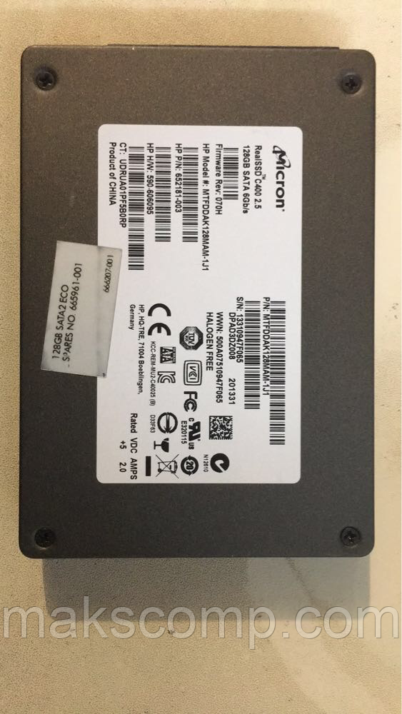 SSD Micron C400 128Gb 2.5 SATA III