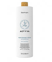 Шампунь для очень сухих волос Kemon Actyva Nutrizione Ricca Shampoo 1000 ml