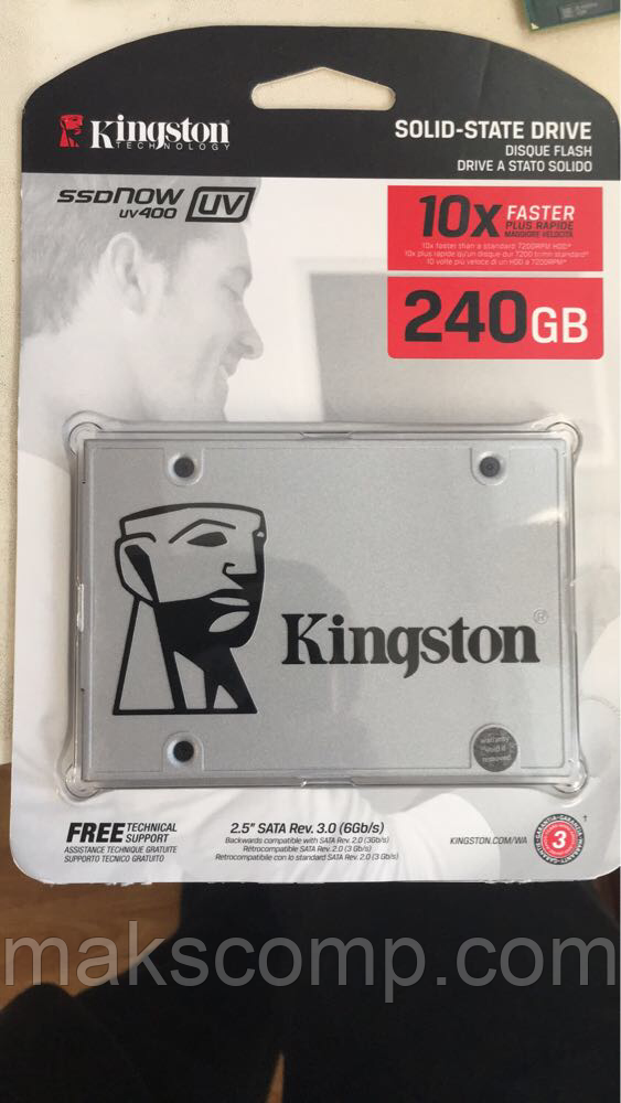 Kingston SSDNow UV400 240GB 2.5" SATAIII TLC