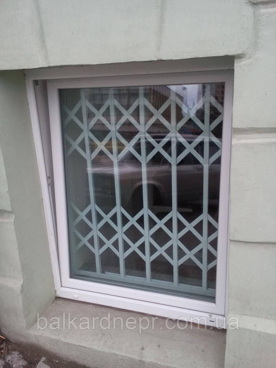 Решітка розсувна 1000*500, фото 1