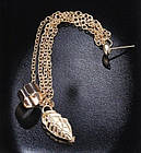 Сережка каф із ланцюжками, фото 2