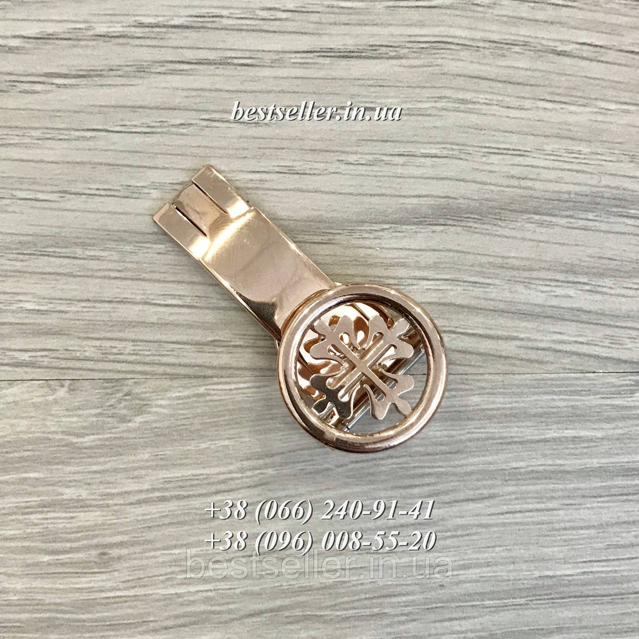 Застежка Patek Philippe Rose Gold 20mm AAA.